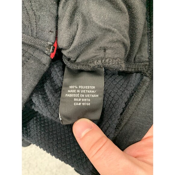 PEBBLE BEACH Large (L) Full Zip Black Red Golf Activewear Jacket Chest Pocket - Picture 8 of 12